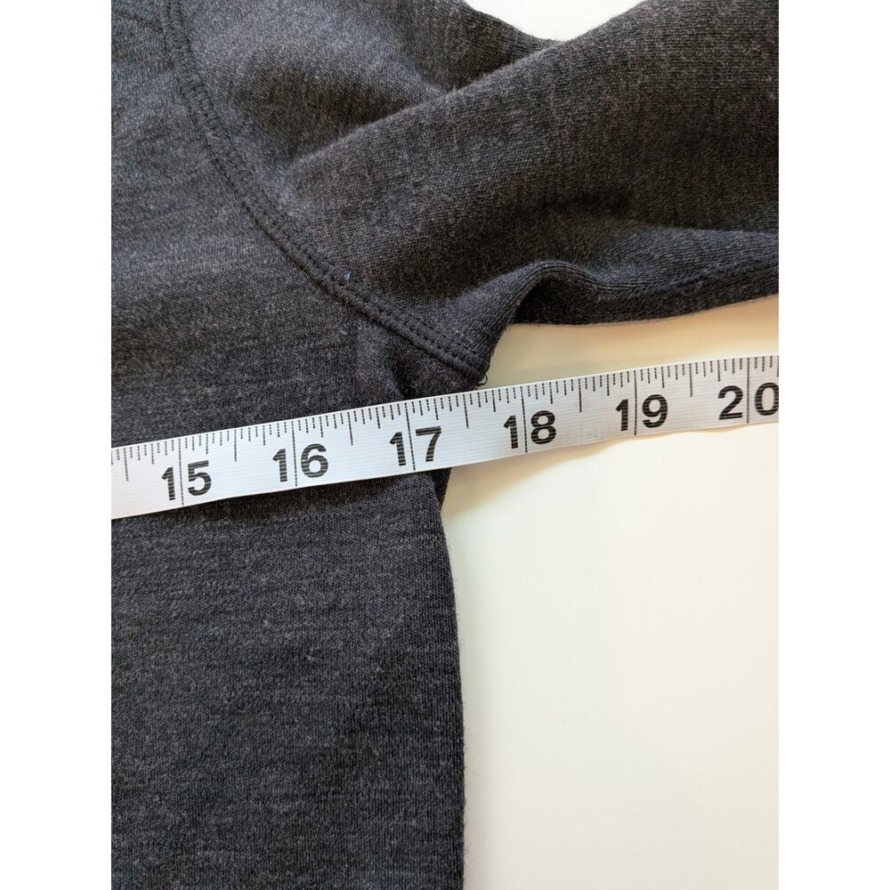 Smartwool Sweater Women Large Gray Merino 250 1/4 Zip Layer Hiking Outdoor - Picture 9 of 10